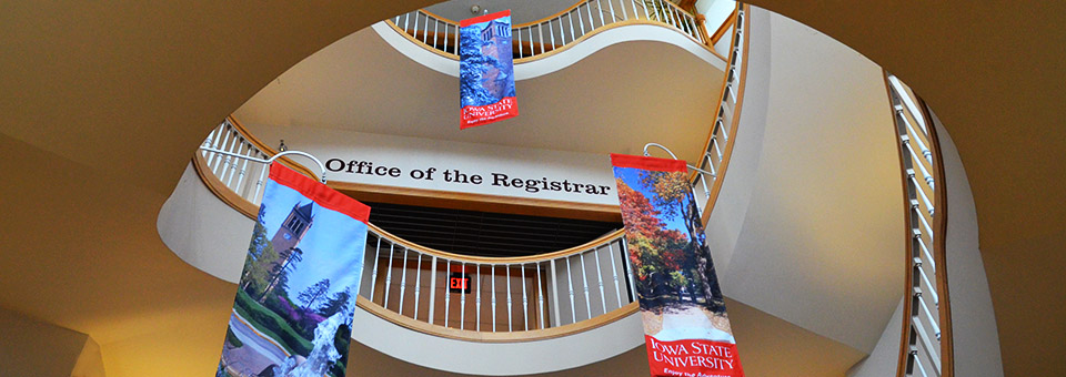 Photo - Entrance Office of the Registrar