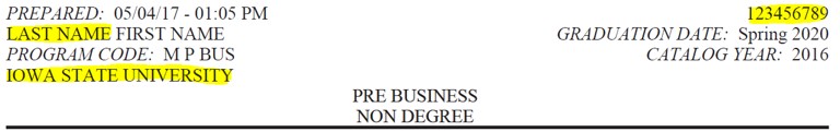 pdf audit header